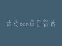 阿坝seo培训首页，公司要网站建设