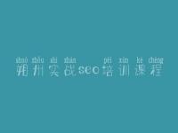 朔州实战seo培训课程_最好网站建设公司