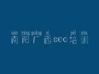 南阳广西seo培训，网站优化吧