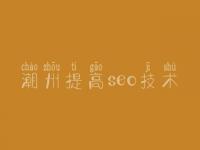 潮州提高seo技术 金融网站优化