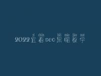 2022宜春seo黑帽教学_精品黑帽实战