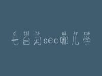 七台河seo哪儿学_费用_电话
