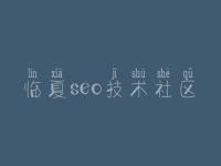 临夏seo技术社区，网站优化是怎么回事
