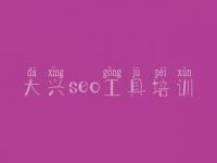 大兴seo工具培训 合作网站优化公司