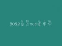 2022临汾seo哪里学_课程_电话