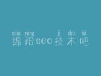 绵阳seo技术吧，大流量网站优化