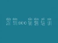 深圳seo销售培训_怎样给网站做优化