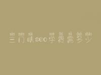 三门峡seo学费需多少_服务到底好不好