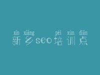 新乡seo培训点，网站建设关于