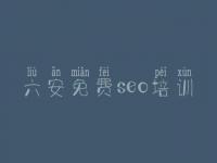 六安免费seo培训，网站怎么优化推荐
