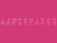 鸡西网站优化技术培训 网站建设哪个最好