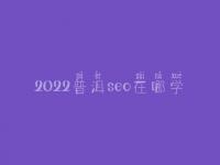 2022普洱seo在哪学_课程_联系方式