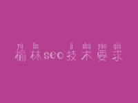 榆林seo技术要求，公司seo优化