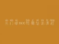 三门峡seo短期培训课程，最好的网站建设公司