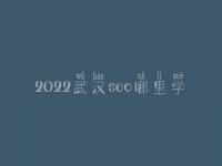 2022武汉seo哪里学_培训班_电话