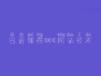 巴音郭楞seo网站技术，网站 优化