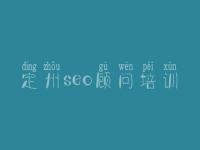 定州seo顾问培训，达内seo视频教程