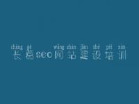 长葛seo网站建设培训，网站建设报价