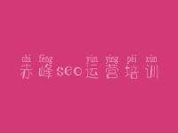 赤峰seo运营培训 网站 建设