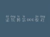 诸城博客seo教程 网络优化服务