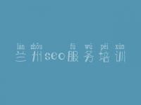 兰州seo服务培训_淘宝店铺seo教程