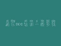 浦东seo培训一般多钱 网站建设的基本步骤