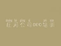 庄河公司seo培训_seo优化推广公司