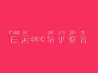庄河seo培训教育，网站管理优化