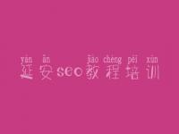 延安seo教程培训 2018网站优化