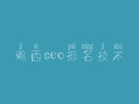 鸡西seo排名技术_专业seo优化