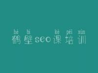 鹤壁seo课培训_网站建设好公司