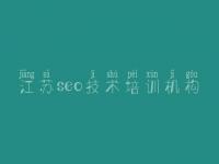 江苏seo技术培训机构_广西网站建设