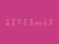 河北什么是seo技术，seo在线教程