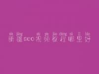 新疆seo视频教程哪里好，seo学完好找工作吗