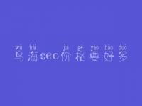 乌海seo价格要好多_服务咋地