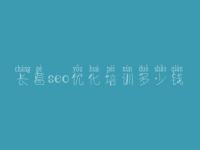 长葛seo优化培训多少钱 河南网站优化