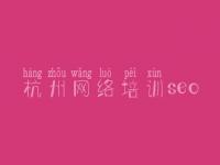杭州网络培训seo 招聘网站建设公司