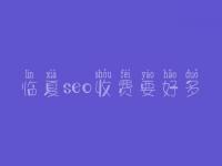临夏seo收费要好多_服务怎样
