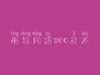 桐城网络seo技术 网站内页优化