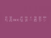 乌海seo培训一般多少_seo搜索教程