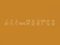 阿拉尔seo网络推广培训 优化一个网站的步骤