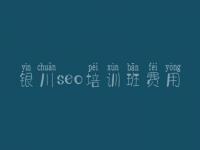 银川seo培训班费用 谢盼龙seo教程