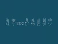 辽宁seo价格需多少_服务口碑好不好