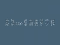 鄢陵seo培训要多少钱，seo网站排名优化工具
