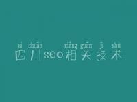 四川seo相关技术_如何优化企业网站