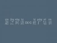 潜江网络seo推广培训_整站seo优化