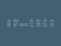 新乡seo实践培训，网站seo优化公司