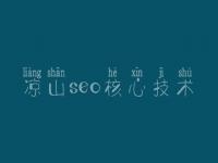 凉山seo核心技术 seo教程教程网