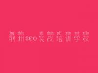 荆州seo实战培训学校_网站优化的优化