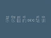 乐东国内seo培训，关键词优化网站